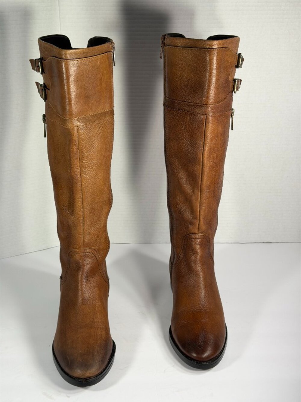 Arturo Chiang size L-7 Brown leather boots